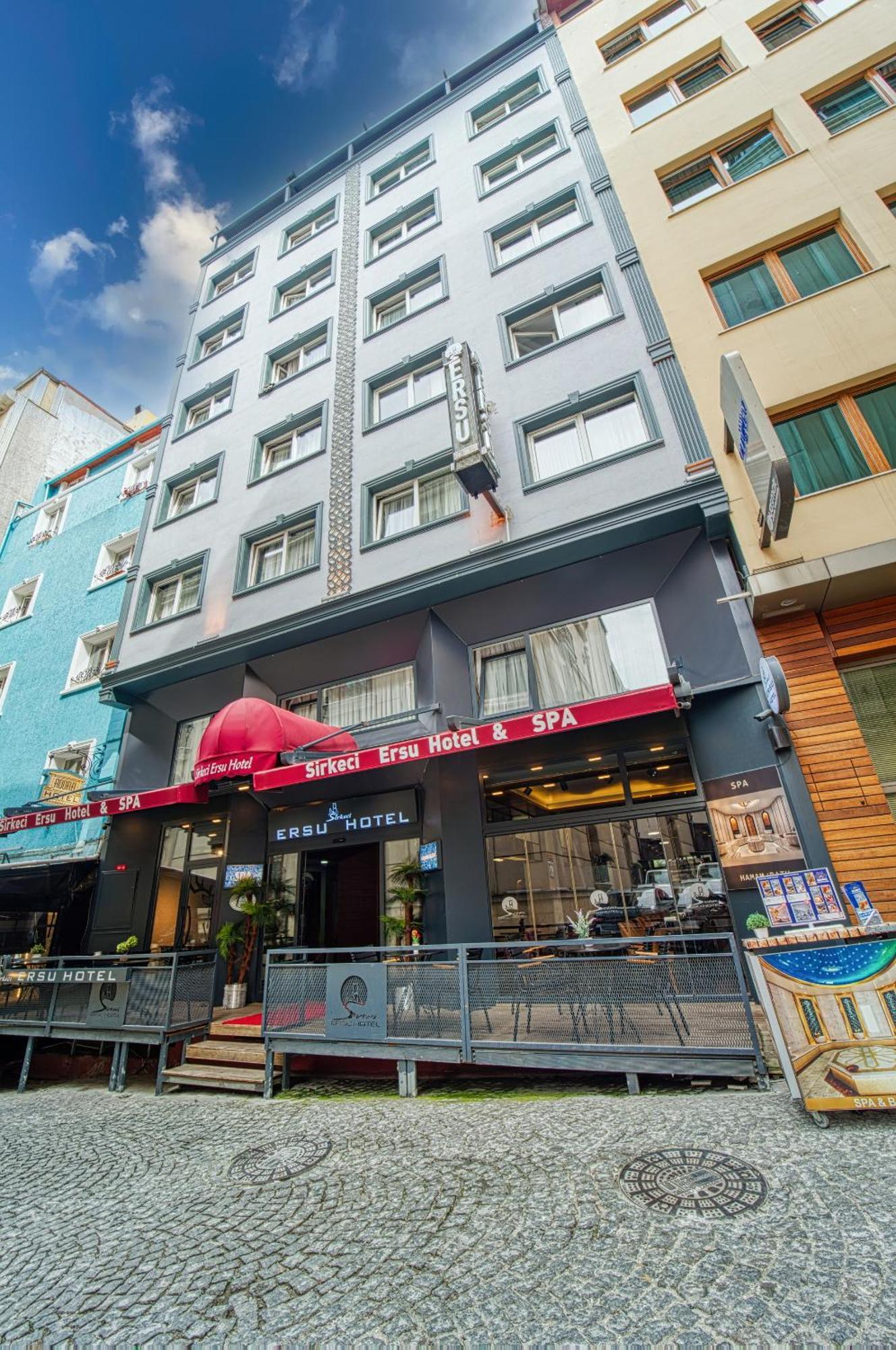 Sirkeci Ersu Hotel & Spa Estambul Exterior foto