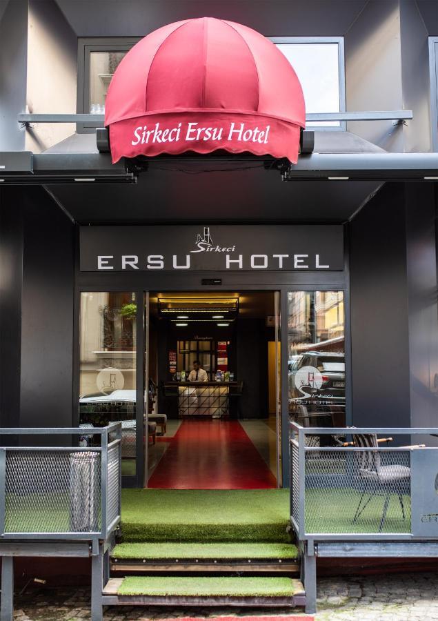 Sirkeci Ersu Hotel & Spa Estambul Exterior foto